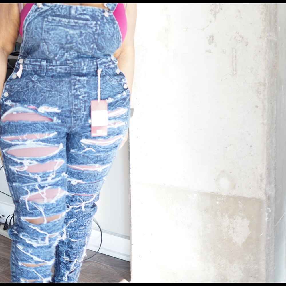 Judy Blue Distressed Overalls